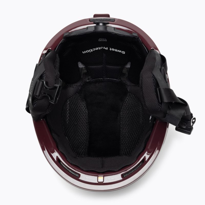 Kask narciarski Sweet Protection Looper matte meeko red 5
