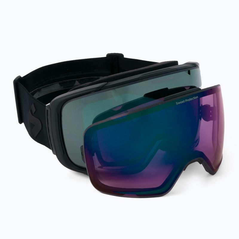 Gogle narciarskie Sweet Protection Interstellar RIG Reflect BLI obsidian l amethyst/matte black