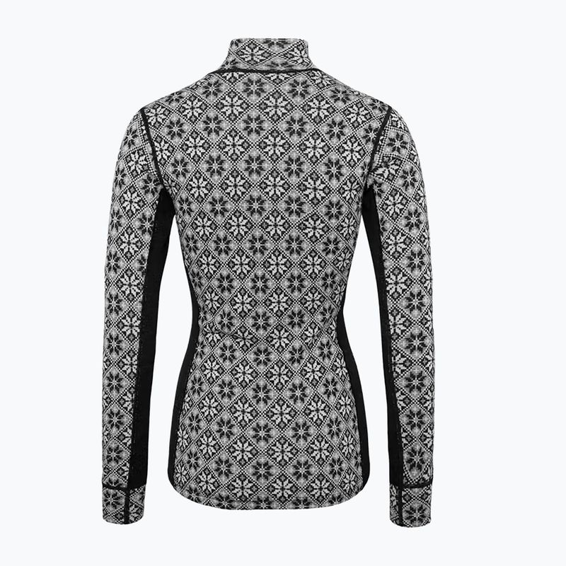 Bluza termoaktywna damska KARI TRAA Rose Half Zip black 5