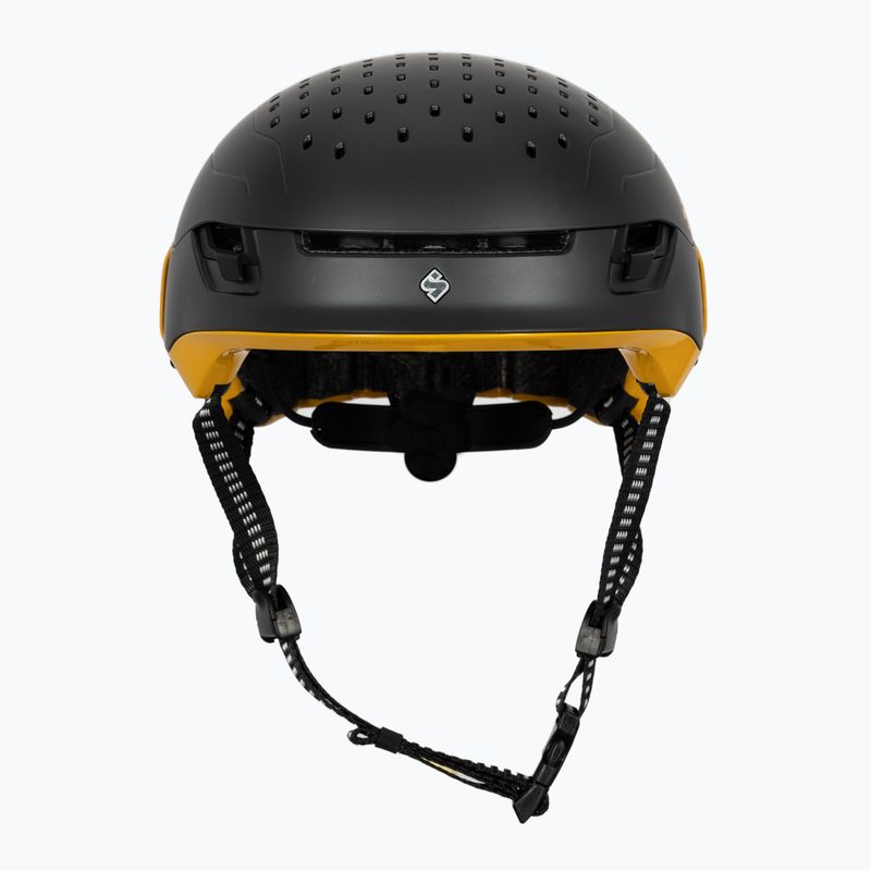Kask narciarski Sweet Protection Ascender slate gray metallic/chopper orange 2