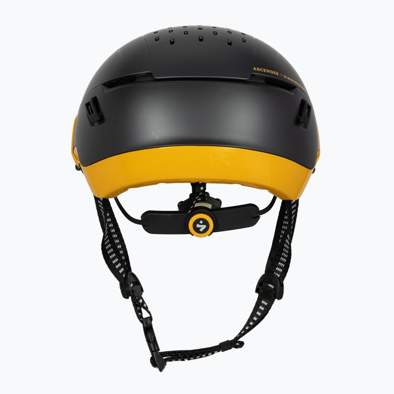 Kask narciarski Sweet Protection Ascender slate gray metallic/chopper orange 3