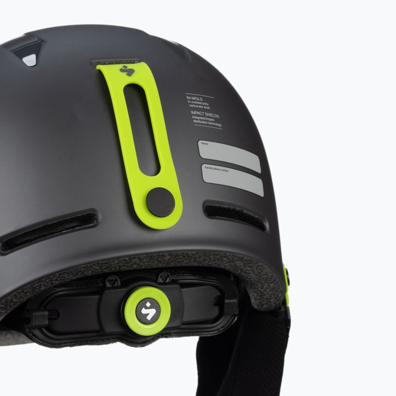 Kask narciarski dziecięcy Sweet Protection Blaster II slate gray/fluo 7