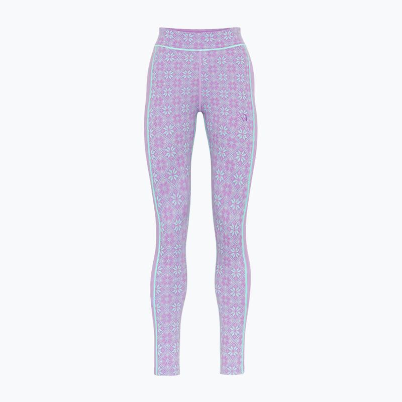 Spodnie termoaktywne damskie KARI TRAA Rose High Waist lily 4