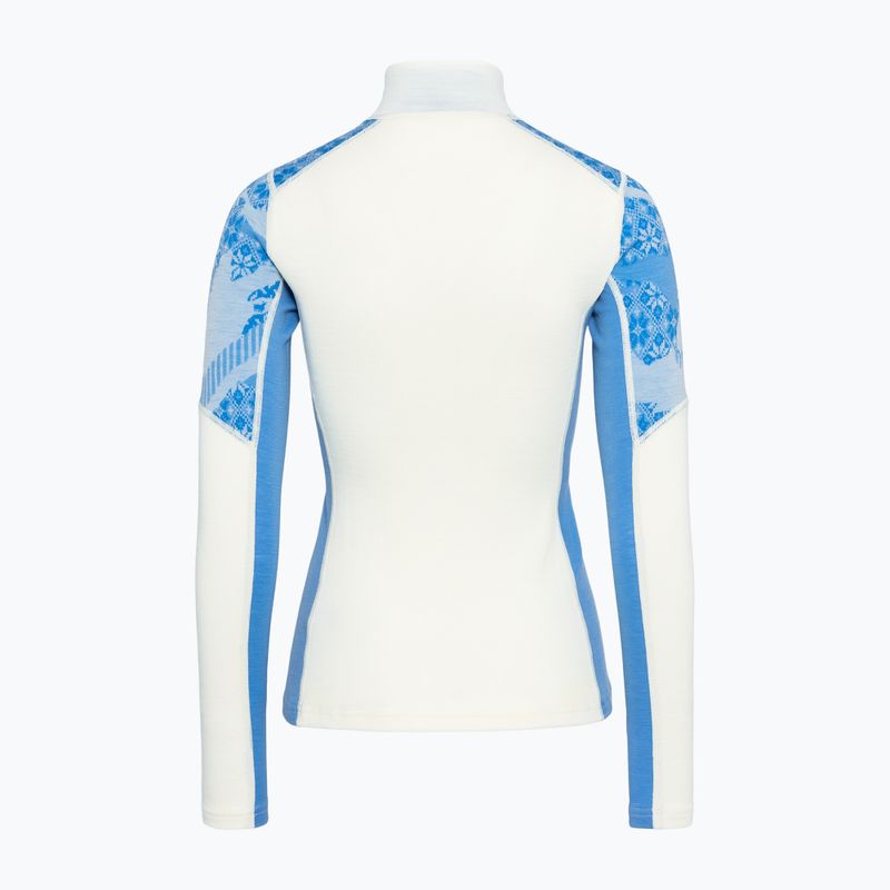 Bluza termoaktywna damska KARI TRAA Olea Half Zip ocean 6