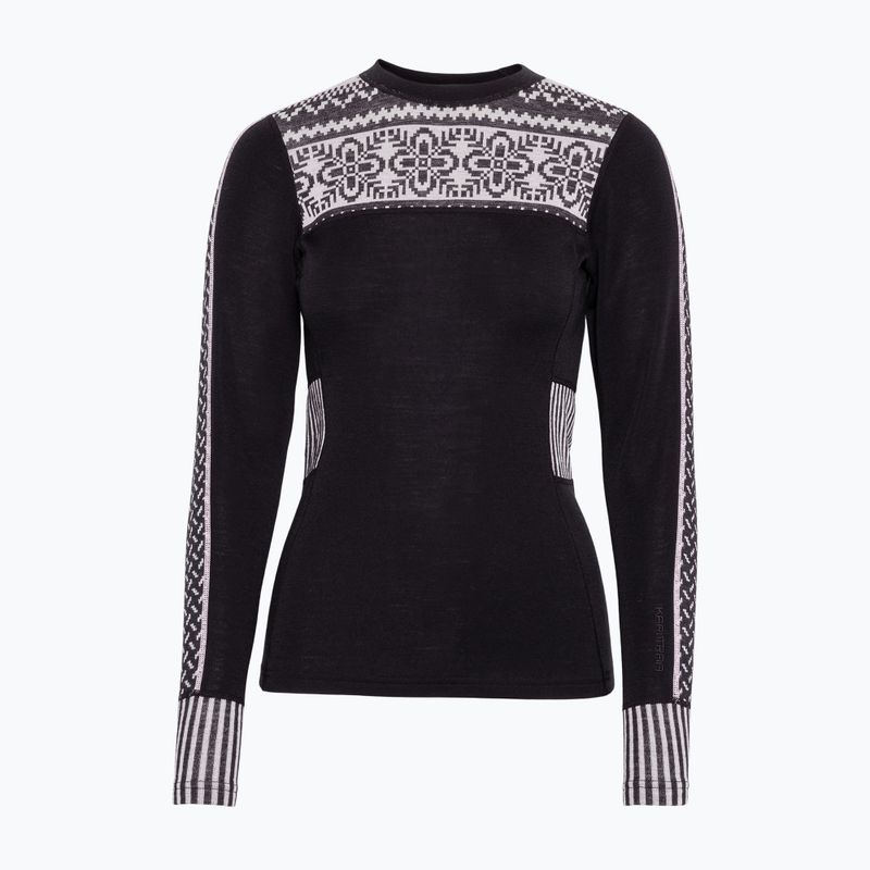 Bluza termoaktywna damska KARI TRAA Ines black 4