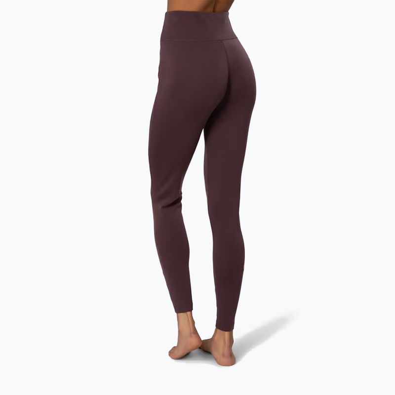 Spodnie termoaktywne damskie KARI TRAA Ines cocoa powder 3