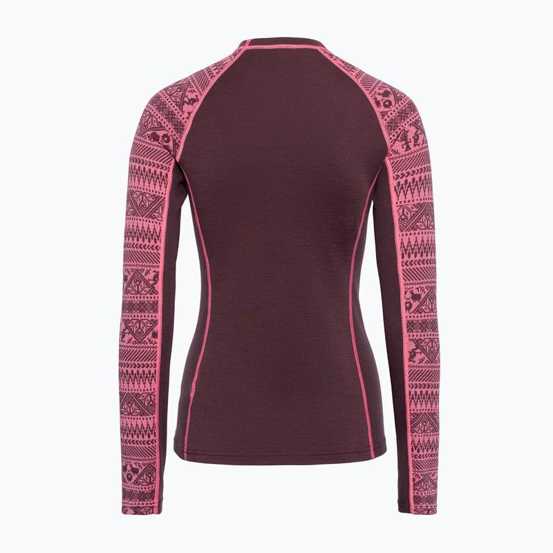 Bluza termoaktywna damska KARI TRAA Tale cocoa powder 5