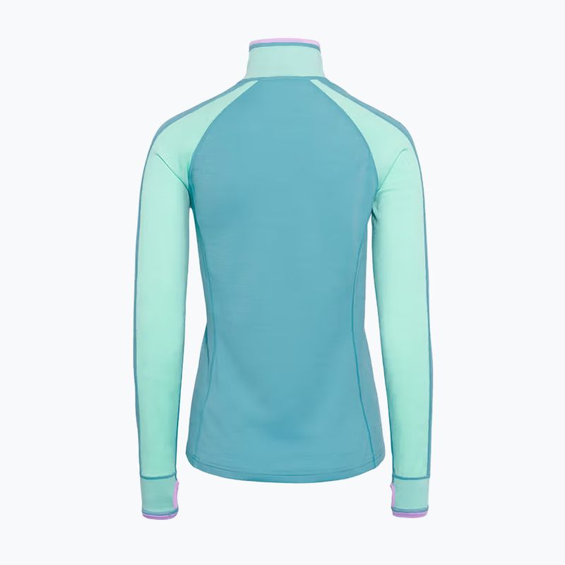 Bluza termoaktywna damska KARI TRAA Mila Half Zip blue lagoon 7
