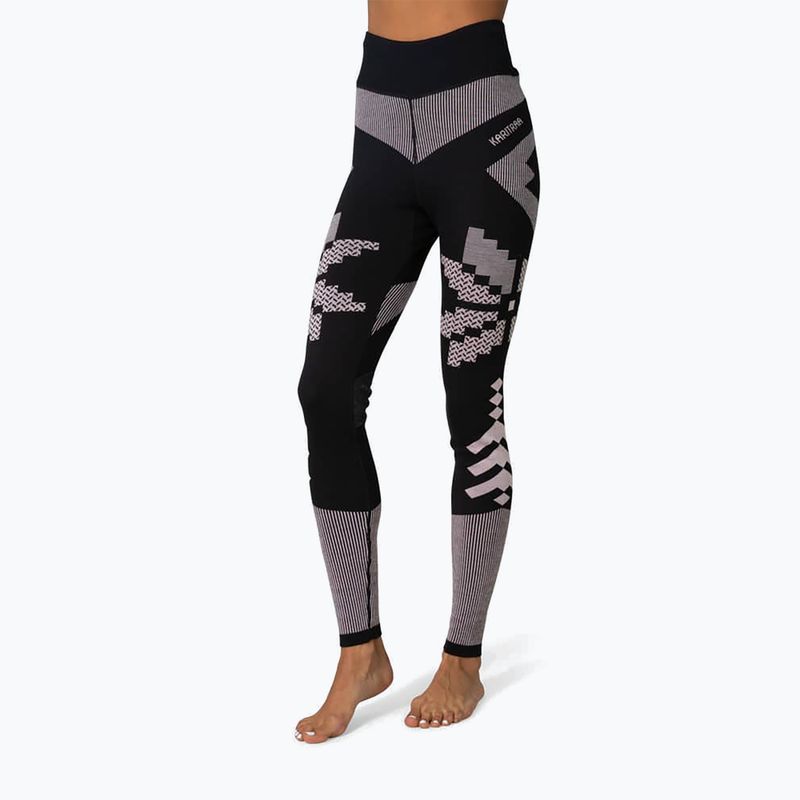Spodnie termoaktywne damskie KARI TRAA Faith black