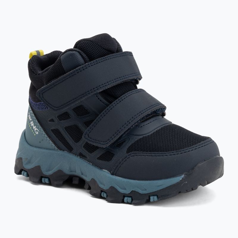 Buty dziecięce Viking Track Mid 2V Waterproof navy/demin