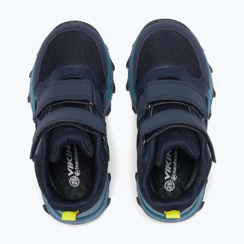 Buty dziecięce Viking Track Mid 2V Waterproof navy/demin 5