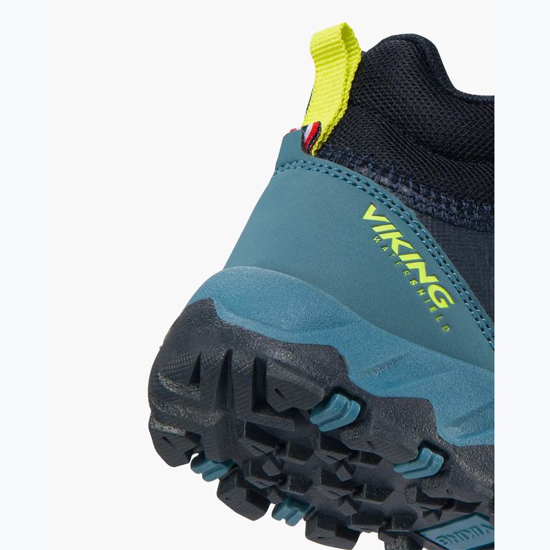 Buty dziecięce Viking Footwear Track Mid 2V Waterproof navy/demin 8