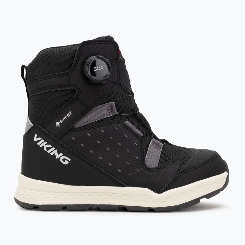 Śniegowce dziecięce Viking Footwear Espo Reflex Warm GTX BOA black/black 2