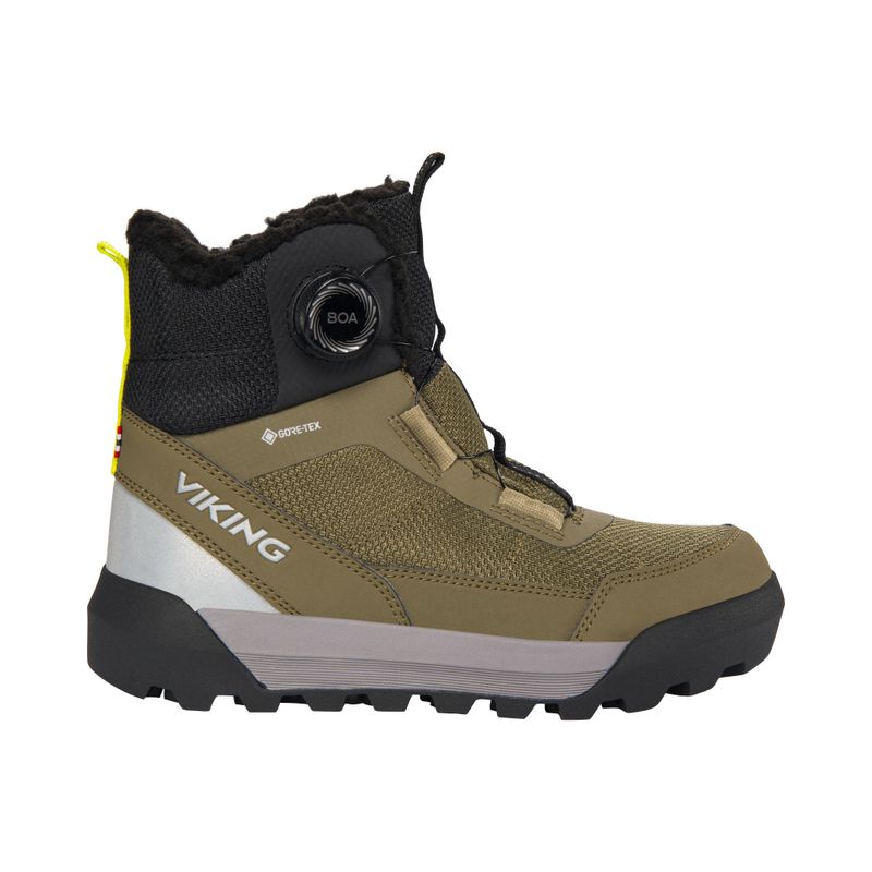 Śniegowce dziecięce Viking Footwear Expower Warm GTX BOA khaki 9