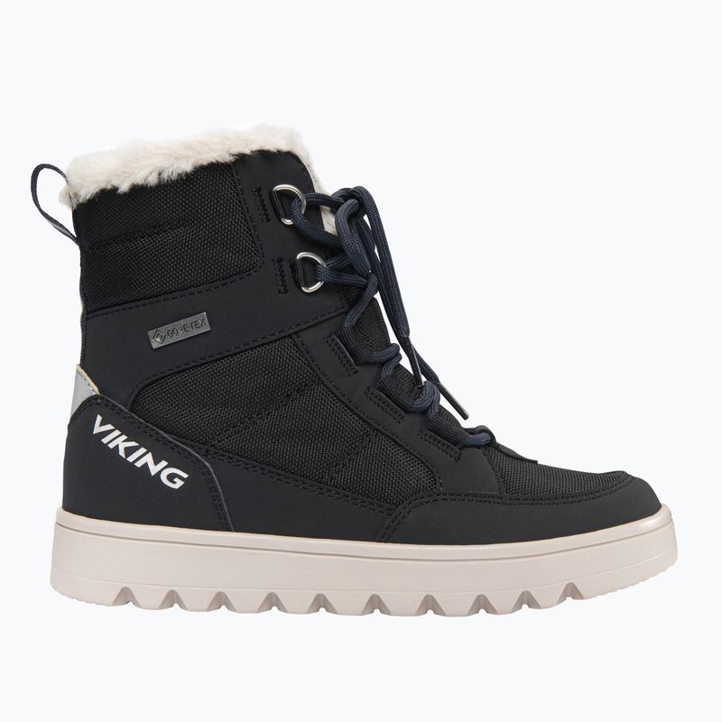 Śniegowce dziecięce Viking Fleek Warm GTX Zip black 9