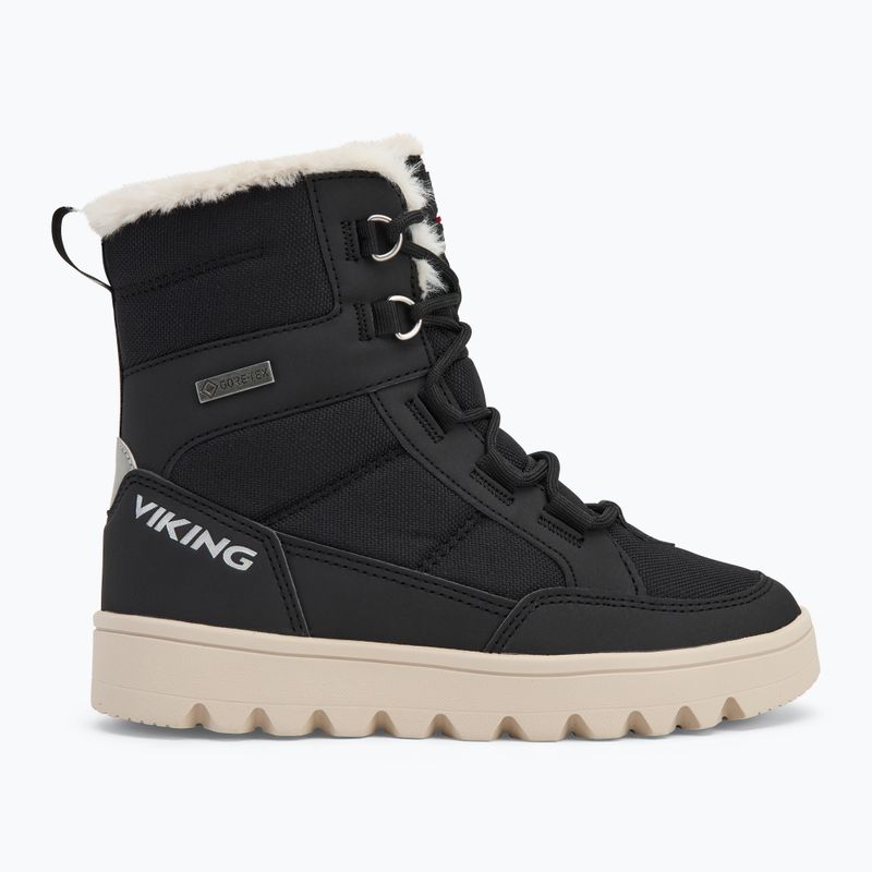 Śniegowce dziecięce Viking Fleek Warm GTX Zip black 2