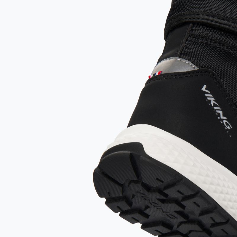 Śniegowce dziecięce Viking Footwear Equip Warm Waterproof 1V Pull On black 8