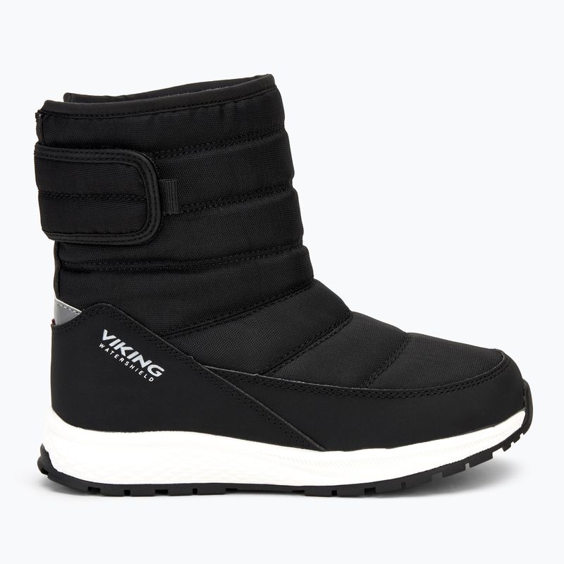 Śniegowce dziecięce Viking Footwear Equip Warm Waterproof 1V Pull On black 2