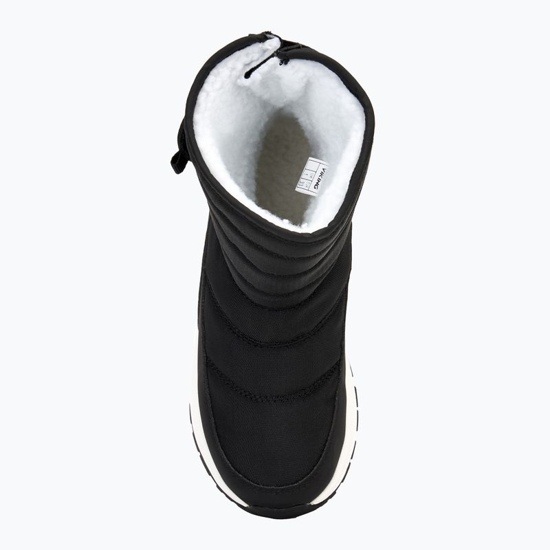 Śniegowce dziecięce Viking Footwear Equip Warm Waterproof 1V Pull On black 5