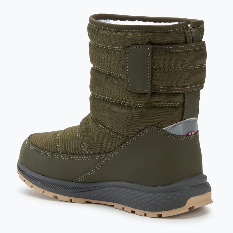 Śniegowce dziecięce Viking Footwear Equip Warm Waterproof 1V Pull On olive 3