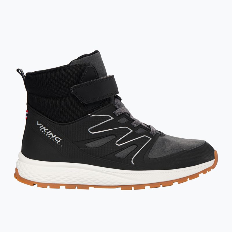 Śniegowce dziecięce Viking Footwear Equip Defence Warm WP 1V black/ charcoal 8