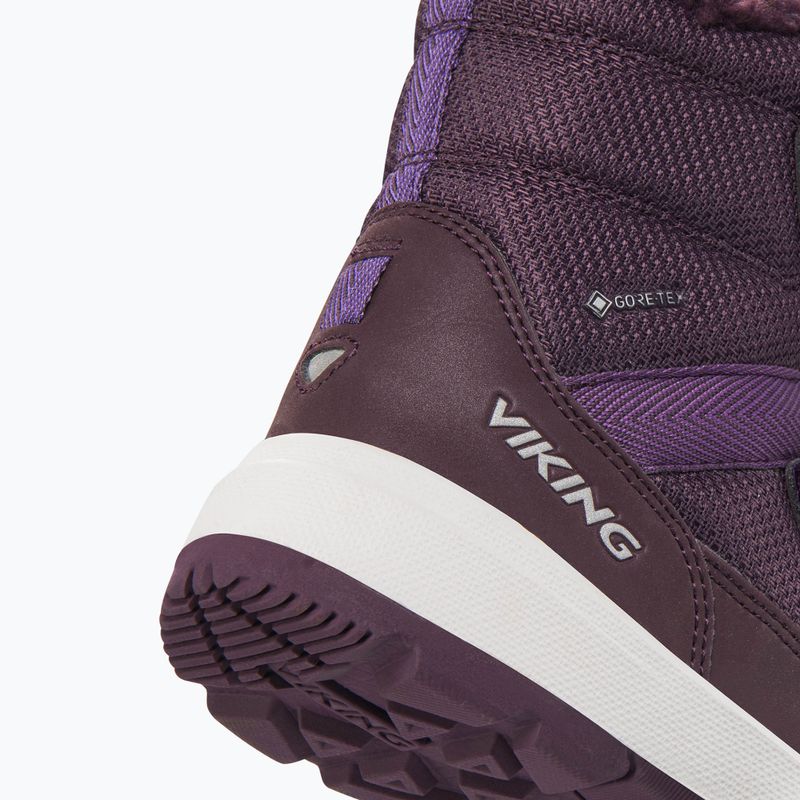 Śniegowce dziecięce Viking Footwear Play Reflex Warm GTX 2V grape/purple 8