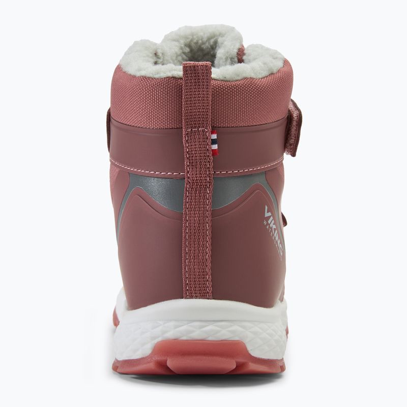 Śniegowce dziecięce Viking Footwear Equip Glow Warm WP 2V pink 6