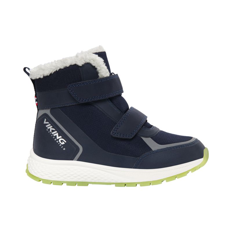 Śniegowce dziecięce Viking Footwear Equip Glow Warm WP 2V navy 9