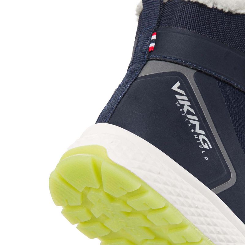 Śniegowce dziecięce Viking Footwear Equip Glow Warm WP 2V navy 12
