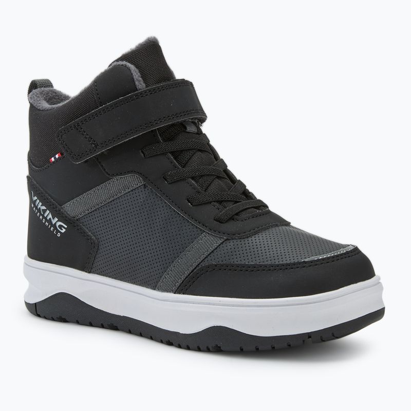 Buty dziecięce Viking Squad Warm Waterproof 1V black