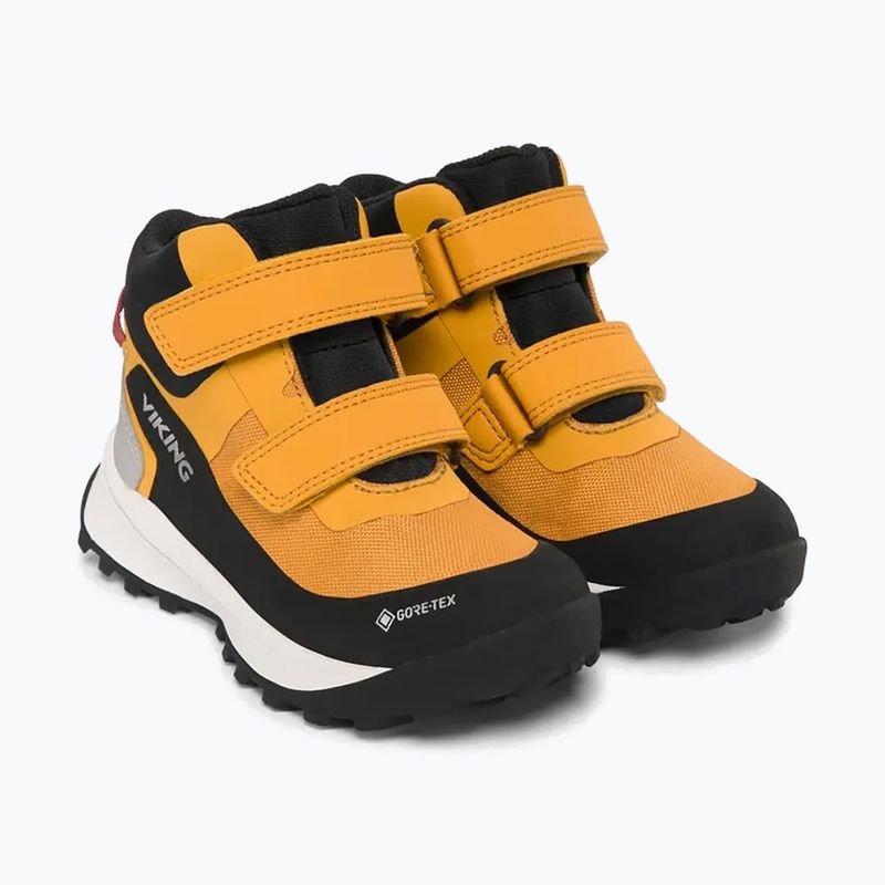 Buty dziecięce Viking Footwear Expower Mid 2V Gore-Tex mustard 3