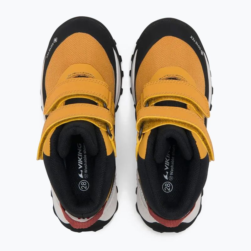 Buty dziecięce Viking Footwear Expower Mid 2V Gore-Tex mustard 5