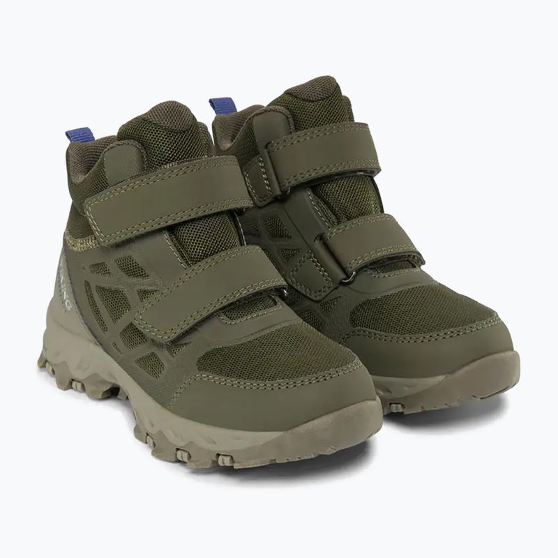 Buty dziecięce Viking Track Mid 2V Waterproot olive 3