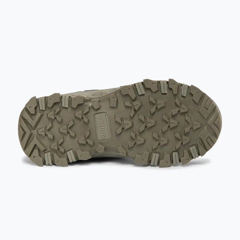 Buty dziecięce Viking Track Mid 2V Waterproot olive 4