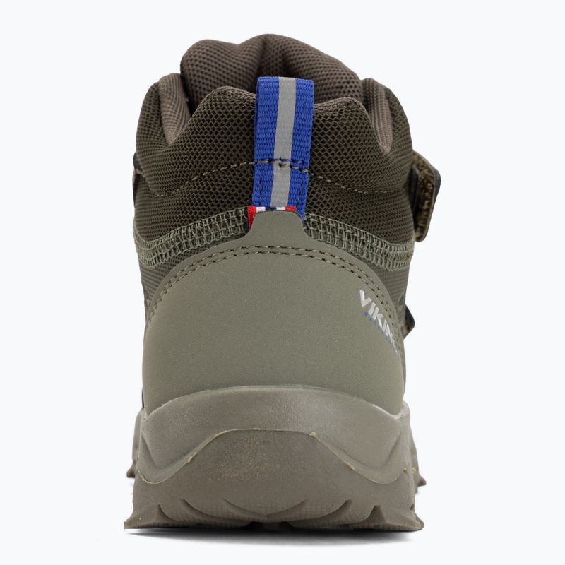Buty dziecięce Viking Track Mid 2V Waterproot olive 6