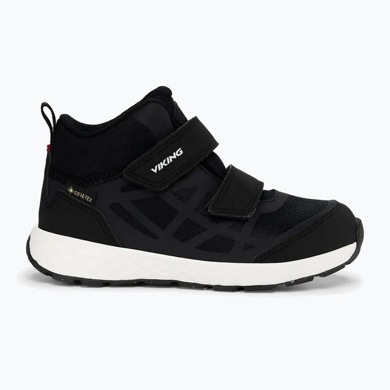 Buty dziecięce Viking Footwear Veme Reflex Mid 2V Gore-Tex black/white 8