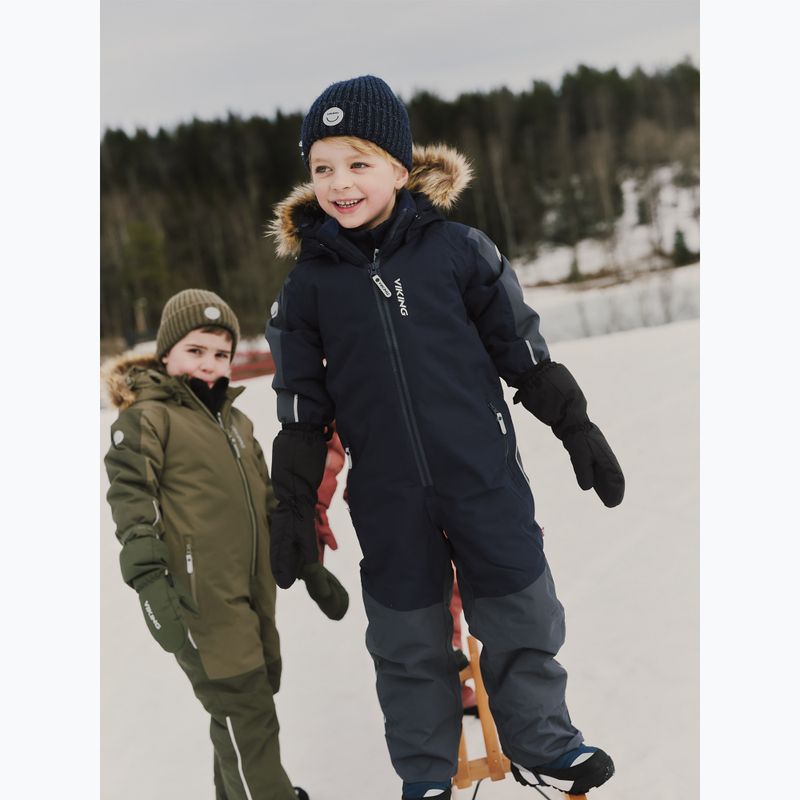 Śniegowce dziecięce Viking Expower Warm GTX 2V olive 8