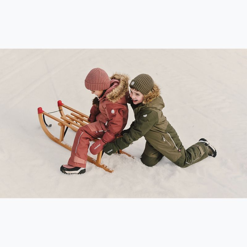 Śniegowce dziecięce Viking Footwear Expower Warm GTX 2V olive 9