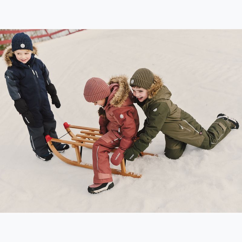 Śniegowce dziecięce Viking Expower Warm GTX 2V olive 11