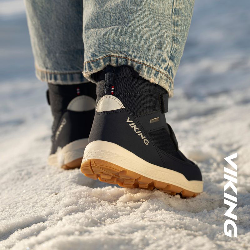 Śniegowce dziecięce Viking Footwear Espo Warm GTX 2V navy 14