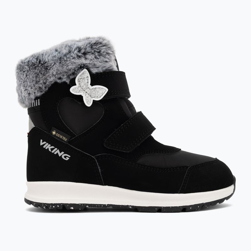 Śniegowce dziecięce Viking Footwear Belle Butterfly Warm GTX 2V black 2