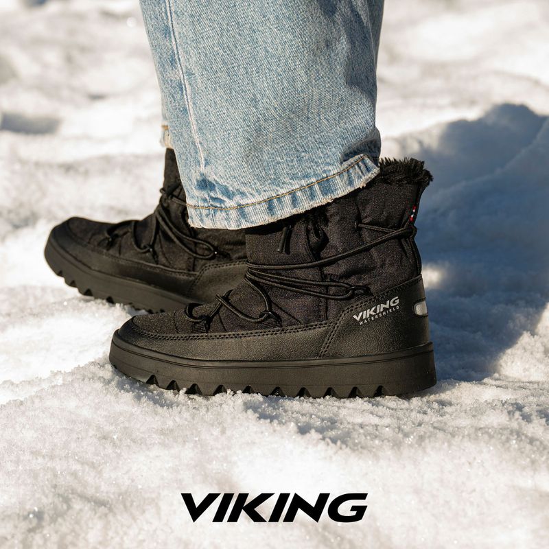 Śniegowce Viking Footwear Snowflake Warm Waterproof SL black 9