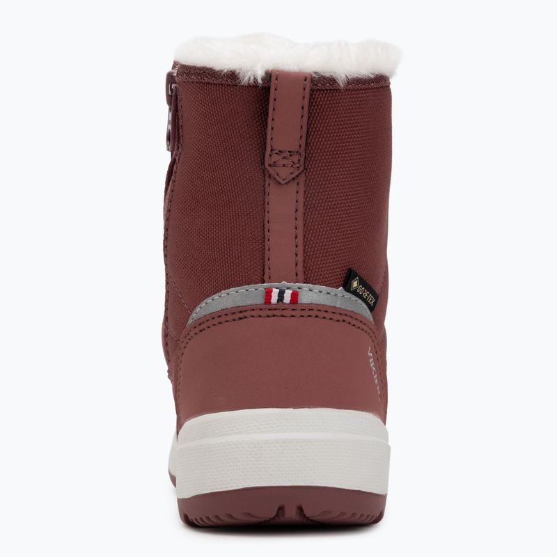 Śniegowce Viking Footwear Toasty Warm GTX Zip dark pink 6