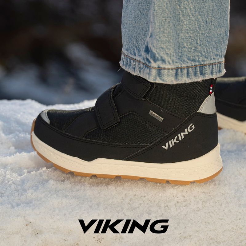 Śniegowce dziecięce Viking Footwear Espo Warm GTX 2V black 10