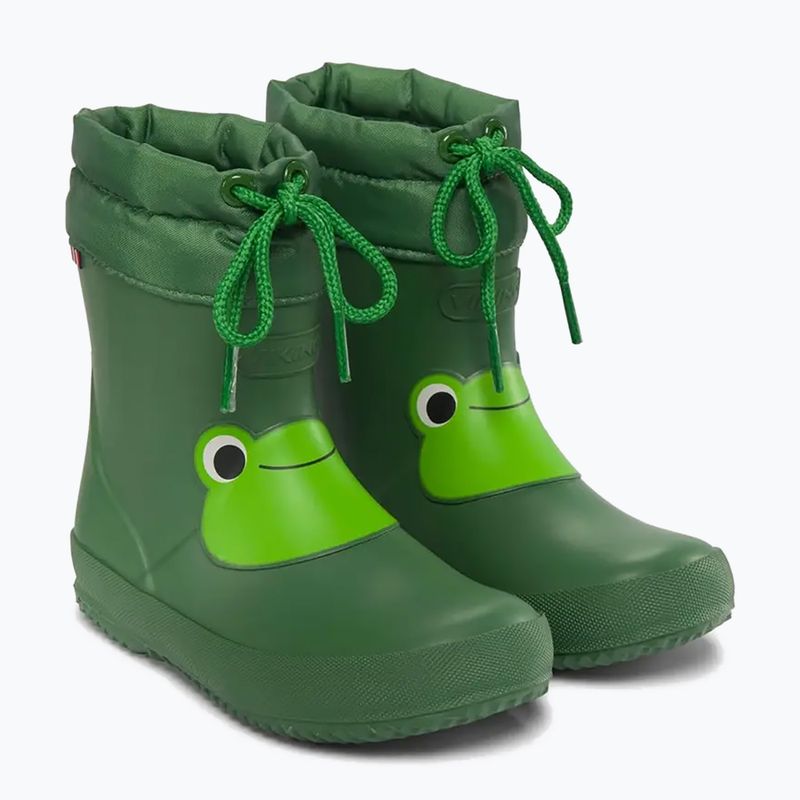 Kalosze dziecięce Viking Footwear Alv Indie Print green 10