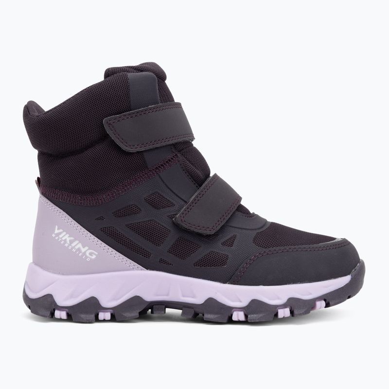 Buty dziecięce Viking Footwear Track Warm Waterproof 2V aubergine 2