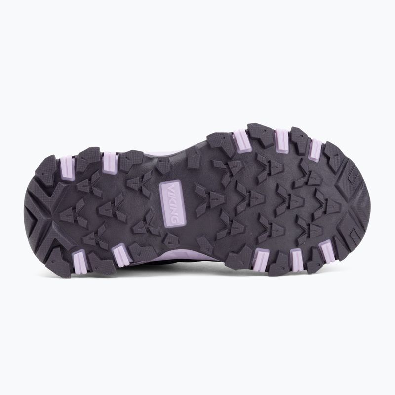 Buty dziecięce Viking Footwear Track Warm Waterproof 2V aubergine 4