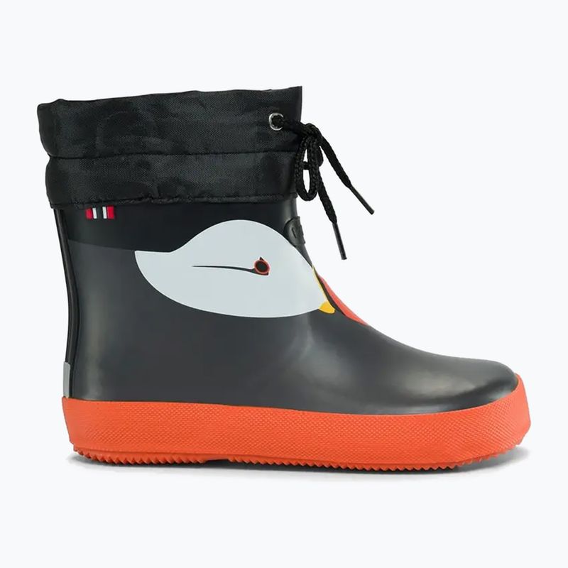 Kalosze dziecięce Viking Footwear Alv Barefoot Paw Print black 8