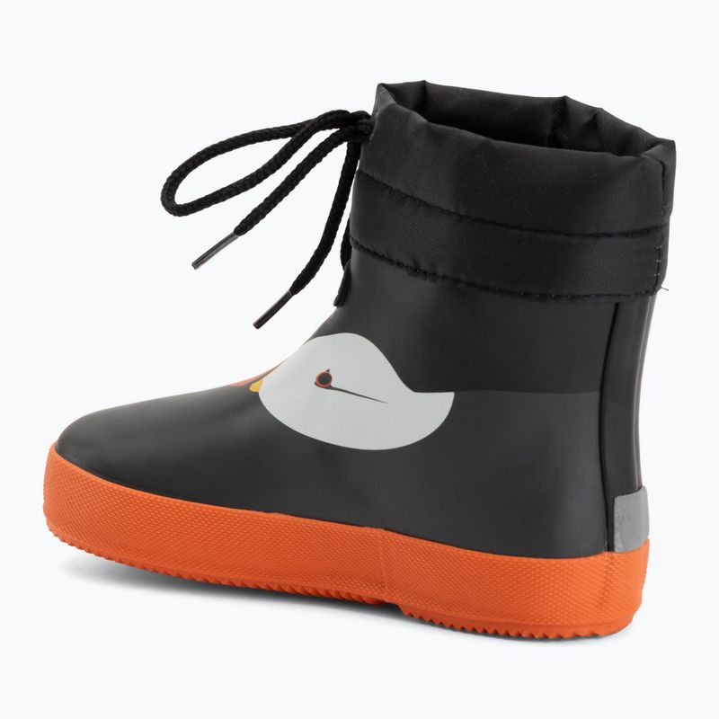 Kalosze dziecięce Viking Alv Barefoot Paw Print black 3