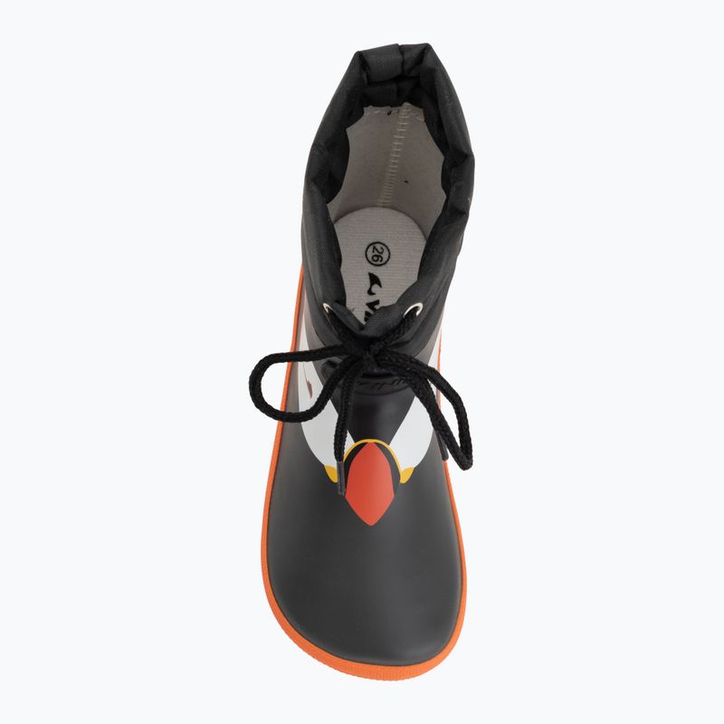Kalosze dziecięce Viking Alv Barefoot Paw Print black 5